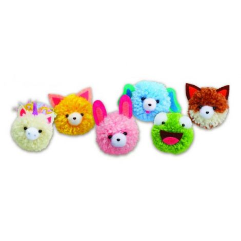 Set creativ DIY - Animalute pom pom - poza 2