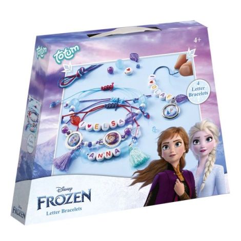 Set creativ DIY Bratari cu litere Disney Frozen - poza 1