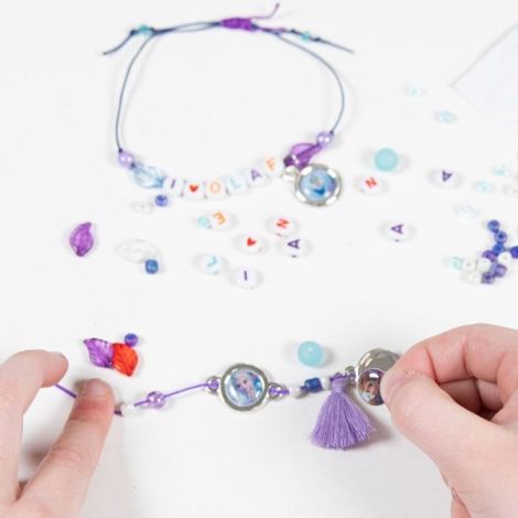 Set creativ DIY Bratari cu litere Disney Frozen - poza 3