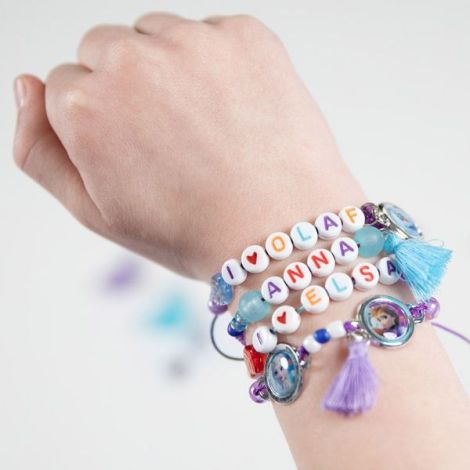 Set creativ DIY Bratari cu litere Disney Frozen - poza 5