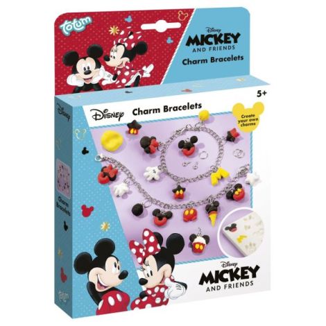 Set creativ DIY Bratari cu pandantive Disney Mickey si prietenii - poza 1