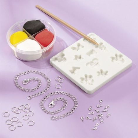 Set creativ DIY Bratari cu pandantive Disney Mickey si prietenii - poza 2