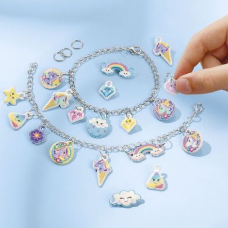Set creativ DIY Bratari cu pandantive moi - poza 4