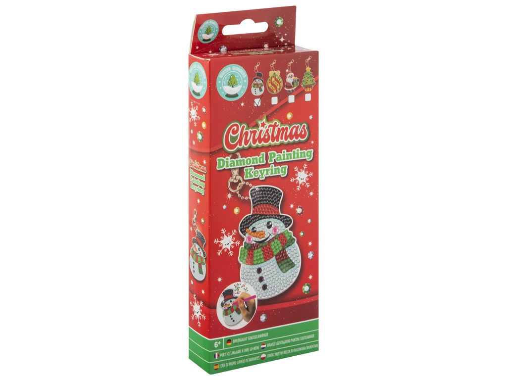 Set creativ DIY, Breloc cu tematica de Craciun
