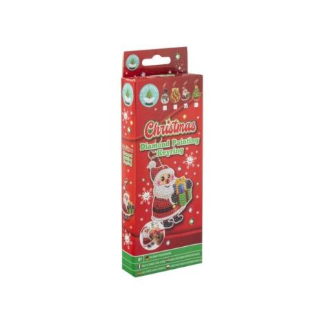 Set creativ DIY, Breloc cu tematica de Craciun
