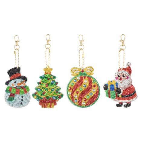 Set creativ DIY, Breloc cu tematica de Craciun - poza 2
