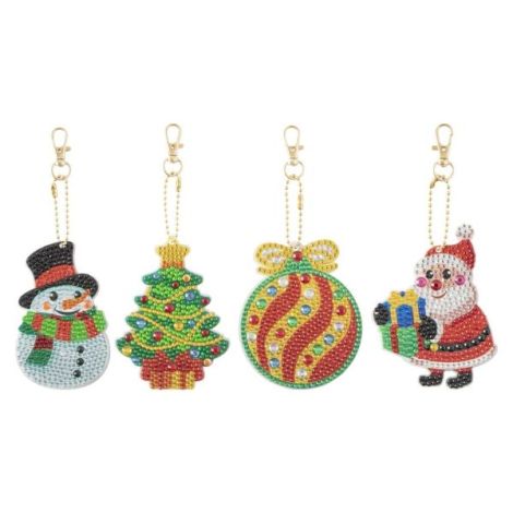 Set creativ DIY, Breloc cu tematica de Craciun - poza 2