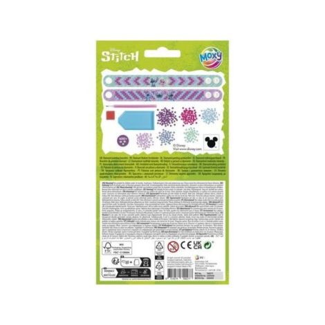 Set creativ DIY, Creeaza bratari cu tehnica diamond painting, Disney Lilo si Stitch - poza 2