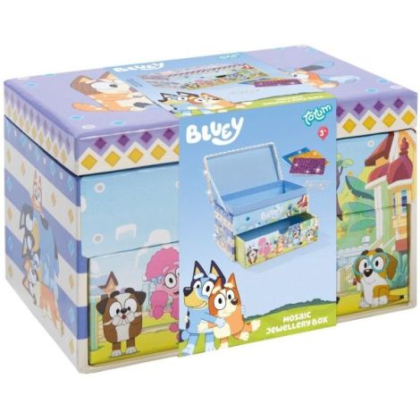 Set creativ DIY Decoreaza propria cutie de bijuterii, Bluey - poza 1