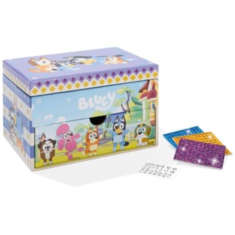 Set creativ DIY Decoreaza propria cutie de bijuterii, Bluey - poza 2