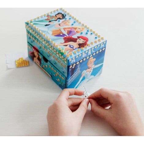 Set creativ DIY Decoreaza propria cutie de bijuterii, Disney Princess - poza 2