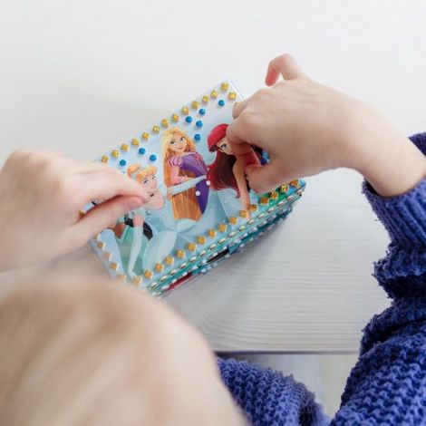 Set creativ DIY Decoreaza propria cutie de bijuterii, Disney Princess - poza 3