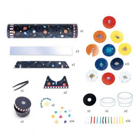 Set creativ DIY Djeco, Cum sa creezi un caleidoscop - poza 2