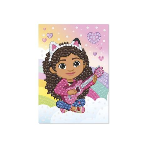 Set creativ DIY, Felicitare diamond paint, Gabby s Dollhouse - poza 3