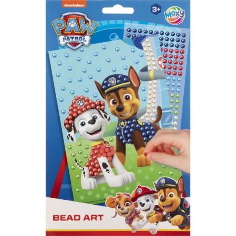 Set creativ DIY, Mozaic cu margele, Paw Patrol Bead Art, Patrula Catelusilor - poza 1