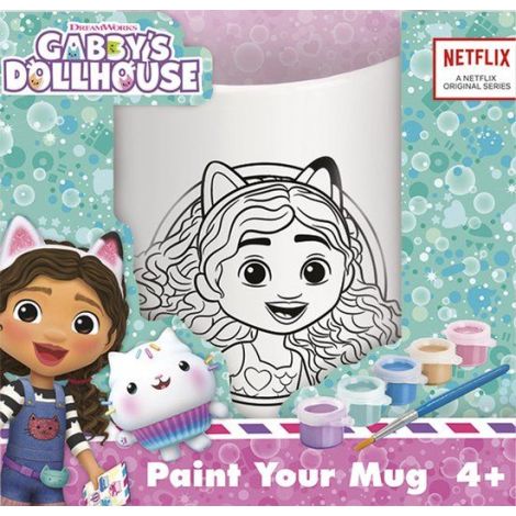 Set creativ DIY, Picteaza canuta cu Gabby Dollhouse - poza 2