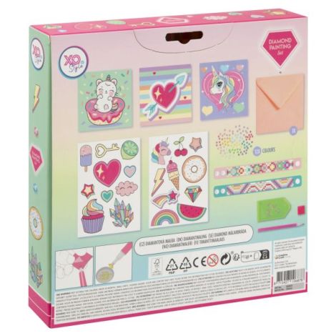 Set creativ DIY, Pictura cu diamante, Bratari si felicitari, Grafix - poza 2