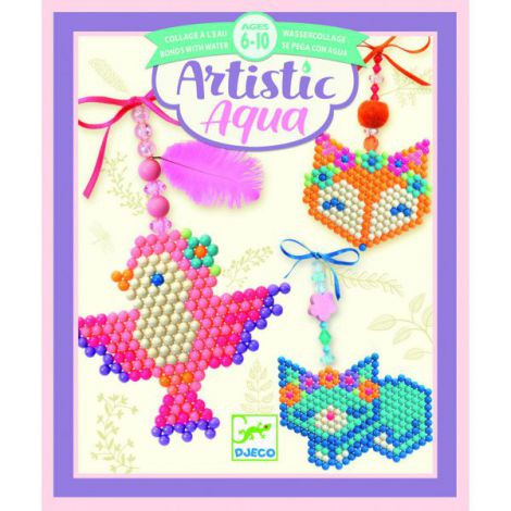 Set creativ Djeco, animale din margele - poza 1