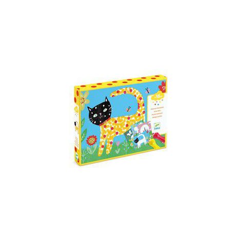 Set creativ Djeco, Bebe deseneaza cu buline - poza 5