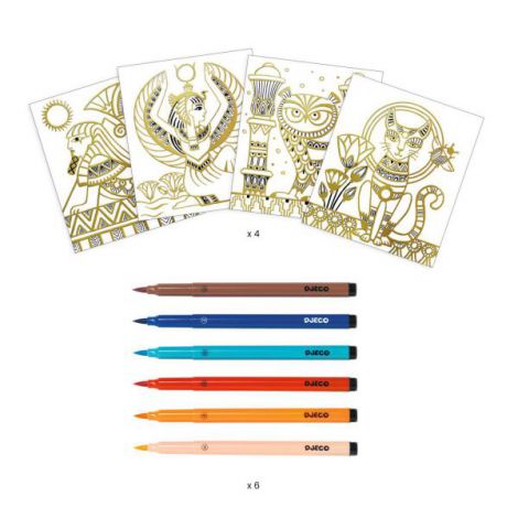 Set creativ Djeco, Egip - poza 3