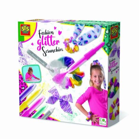 Set creativ - Elastice de par cu sclipici - poza 1