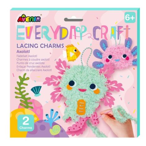 Set creativ Everyday Craft - confectioneaza charm-uri Axolotl - poza 1