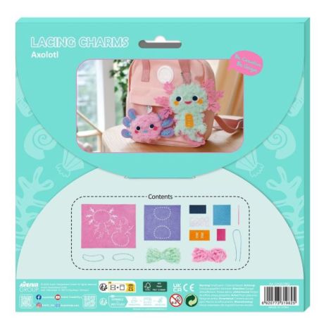 Set creativ Everyday Craft - confectioneaza charm-uri Axolotl - poza 2