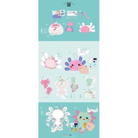 Set creativ Everyday Craft - confectioneaza charm-uri Axolotl - poza 4