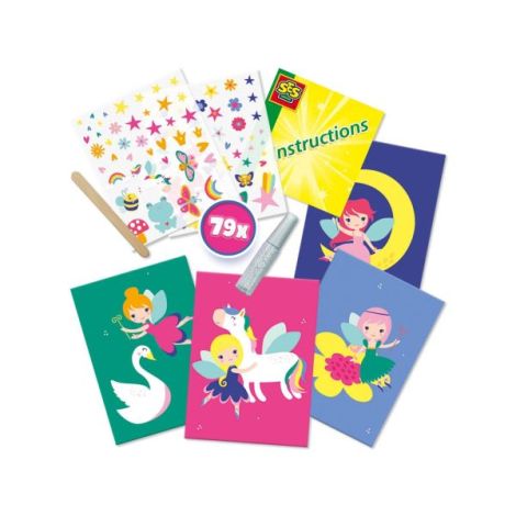 Set creativ - Felicitari prin transfer metalic - poza 2
