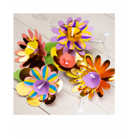 Set creativ - floricele cu led - poza 2