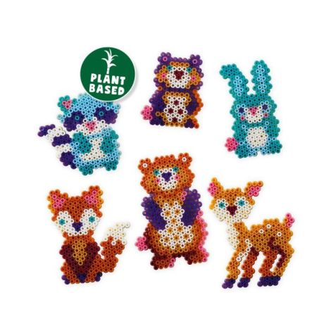 Set creativ Green Beedz – Margele de calcat Animale din padure - poza 4