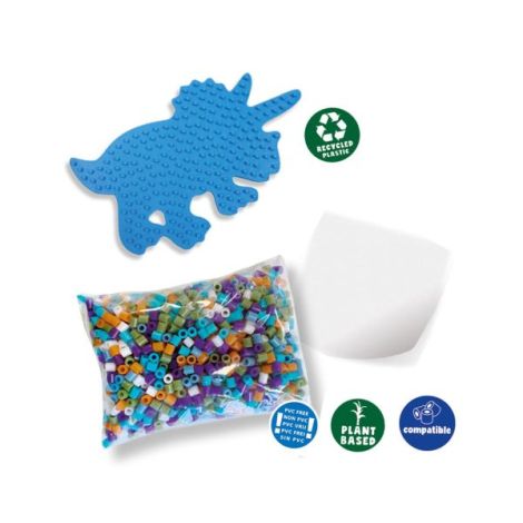 Set creativ Green Beedz – Margele de calcat Triceraptos - poza 2