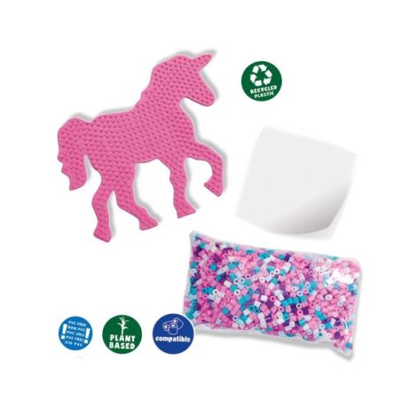 Set creativ Green Beedz – Margele de calcat Unicorn - poza 2
