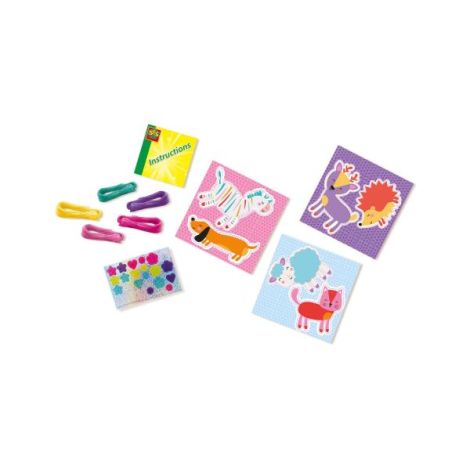 Set creativ - Imbraca animale cu ata - poza 2