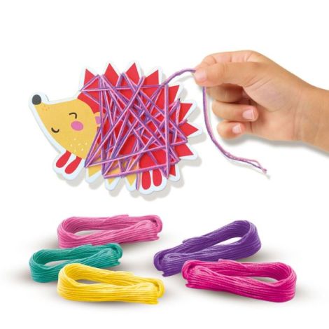 Set creativ - Imbraca animale cu ata - poza 3