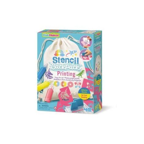 Set creativ - Imprimare cu sabloane pentru textile - poza 1