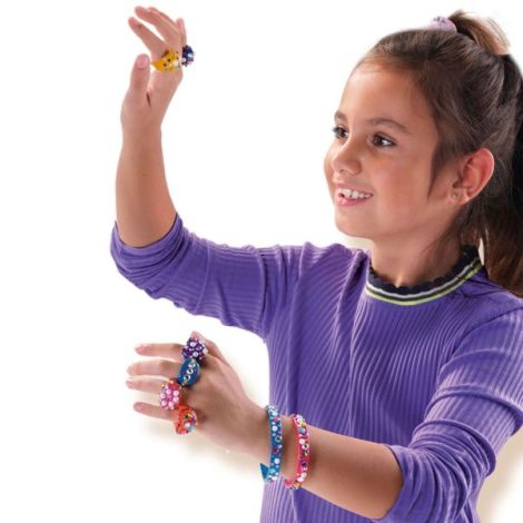 Set creativ - Inele si bratari cu diamante - poza 3