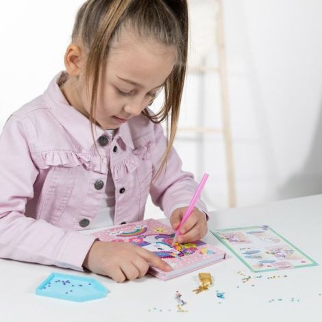 Set creativ Jurnalul meu cu unicorni si diamante - poza 5
