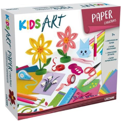 Set creativ kids art - decoratiuni din hartie - poza 1