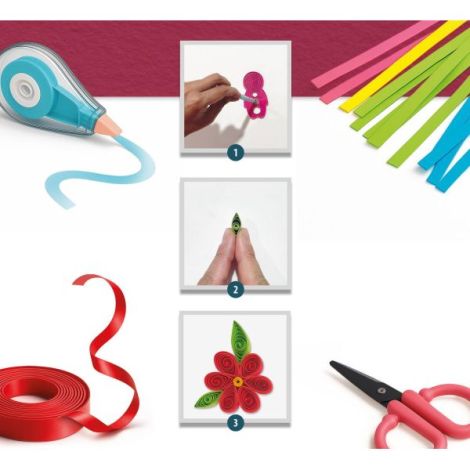Set creativ kids art - decoratiuni din hartie - poza 3