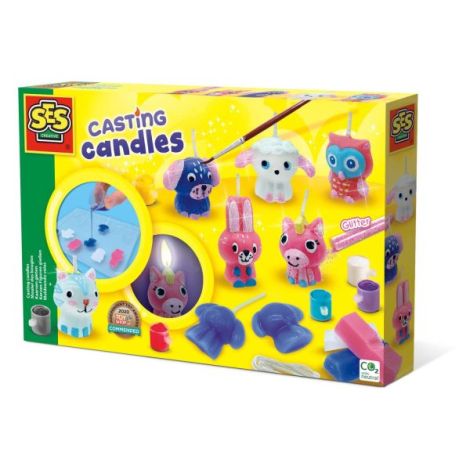 Set creativ - Lumanari animale vesele - poza 1