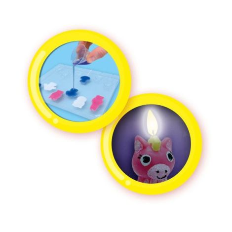 Set creativ - Lumanari animale vesele - poza 3