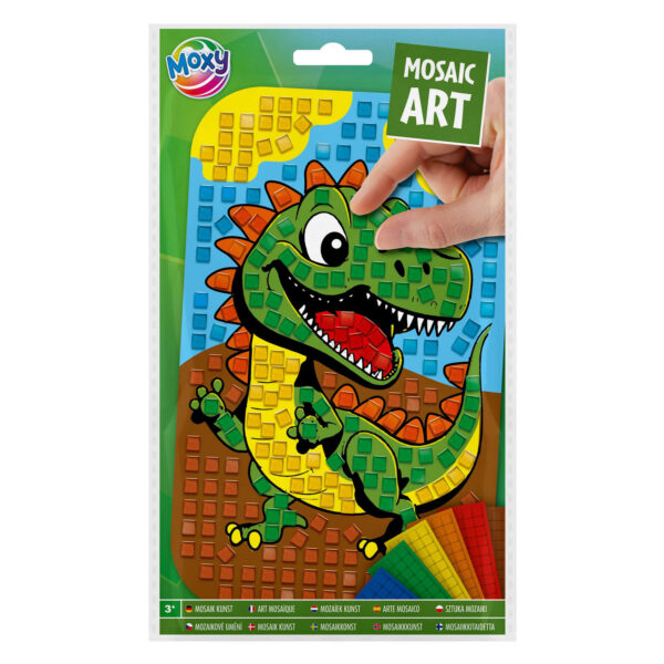 Set creativ, Mozaic din spuma, metalic , A5