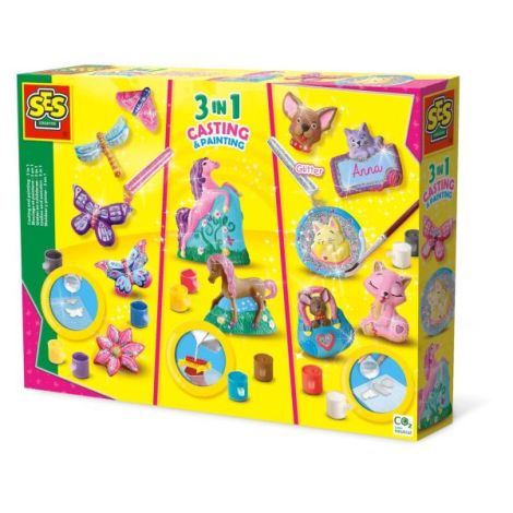Set creativ mulaj si pictura - 3 in 1 - poza 1