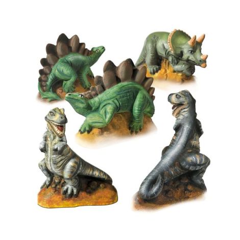 Set creativ mulaj si pictura - Dinozauri - poza 2