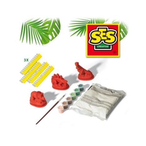 Set creativ mulaj si pictura - Dinozauri - poza 3