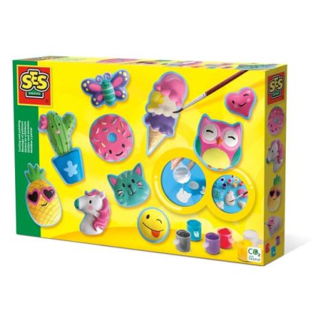 Set creativ mulaj si pictura - Figurine colorate - poza 1