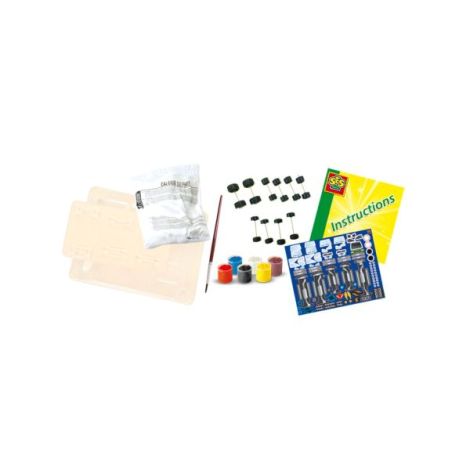 Set creativ mulaj si pictura - Masini - poza 3