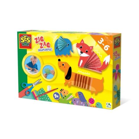 Set creativ - Origami animale ZIG ZAG - poza 1