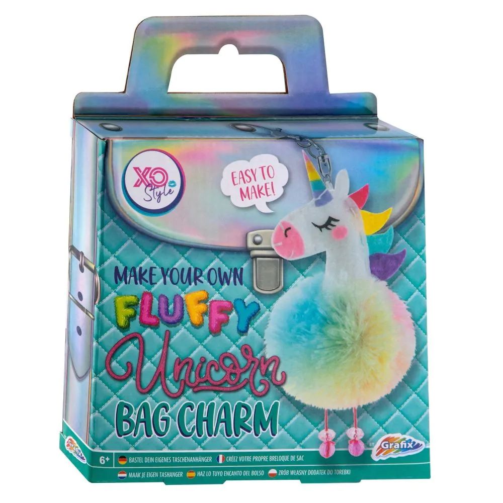 Set creativ ornament pufos pentru gentuta Grafix - poza 2